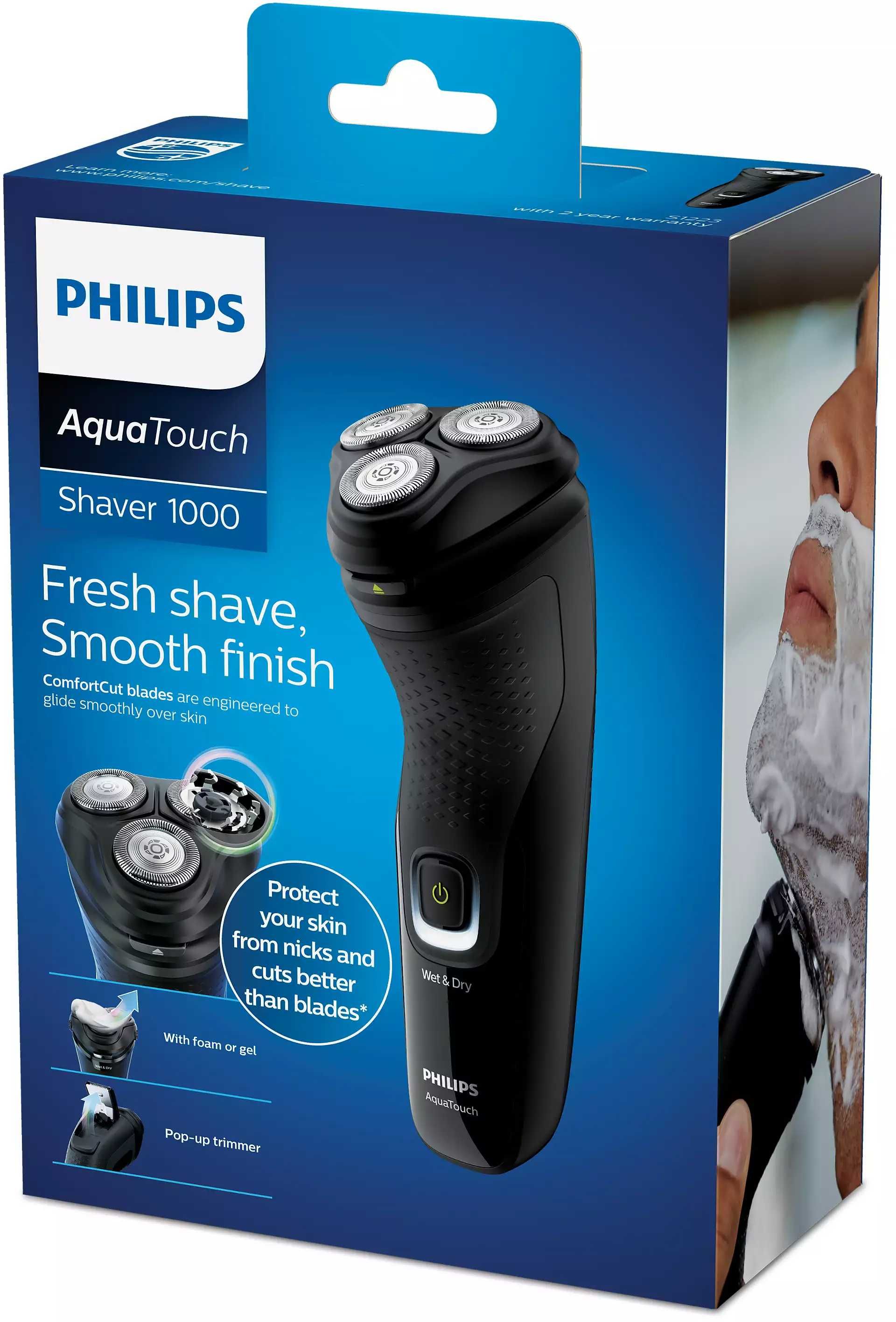 электробритва Philips S1223/41, бритва, philips