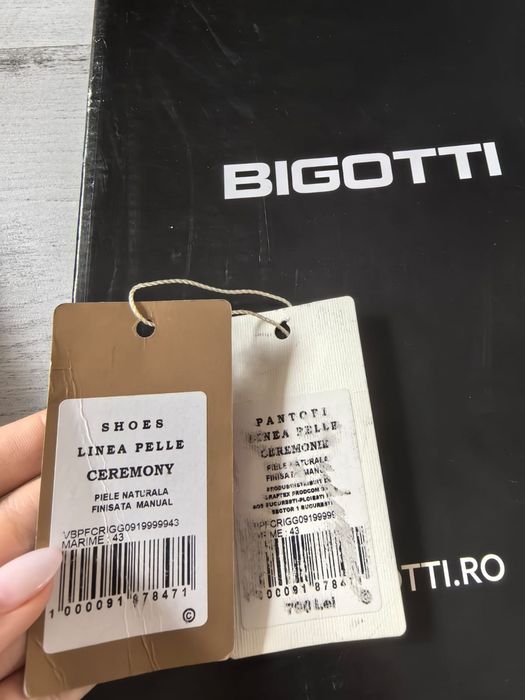 Pantofi piele Bigotti