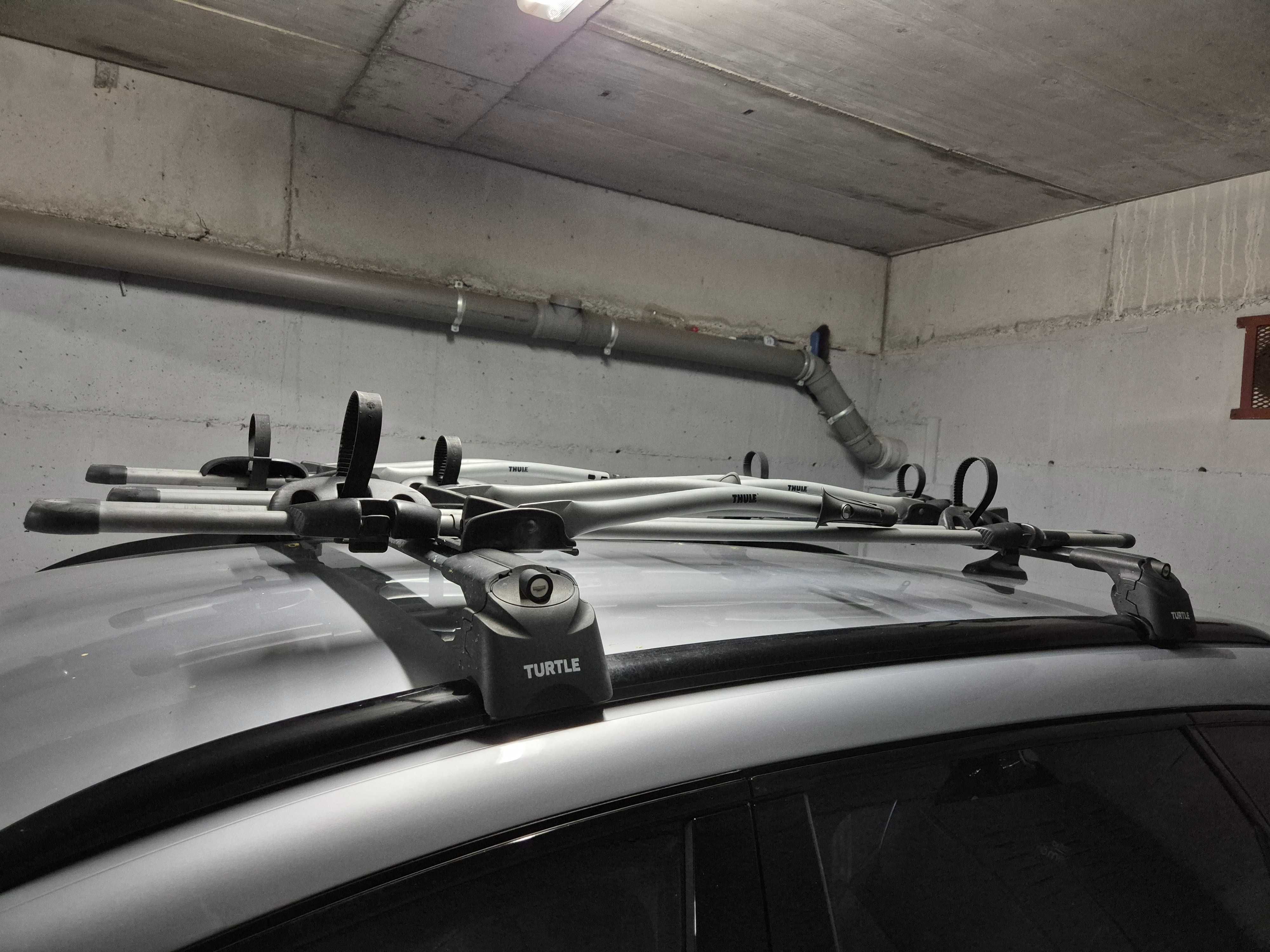 3xSuport biciclete THULE FreeRide 532 + bare transversale