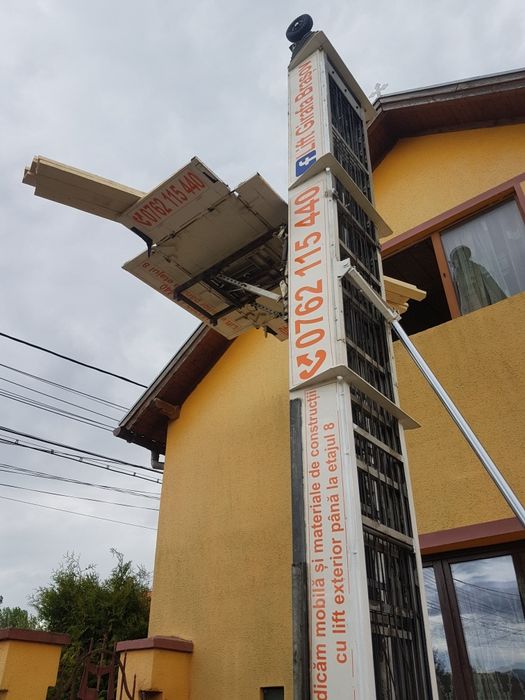 Inlocuieste manitou , inlocuieste nacela , lift exterior,  lift girafa
