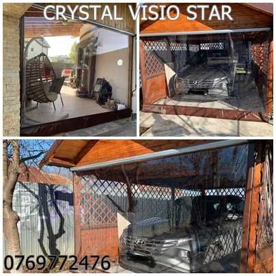 Inchidere terasa , foisoare si balcoane cu folie PVC Cristal