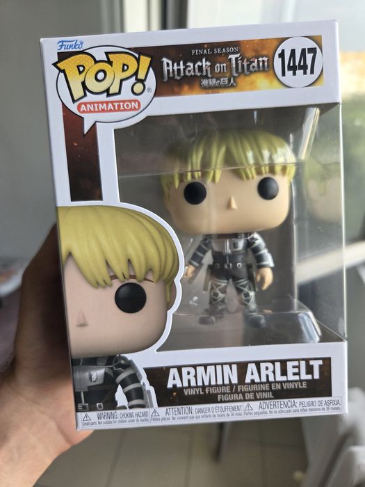 Funko Pop Figure 1447 Armin Arlelt Attack on Titan