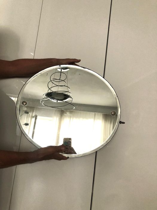 Mid century oglinda de perete vintage