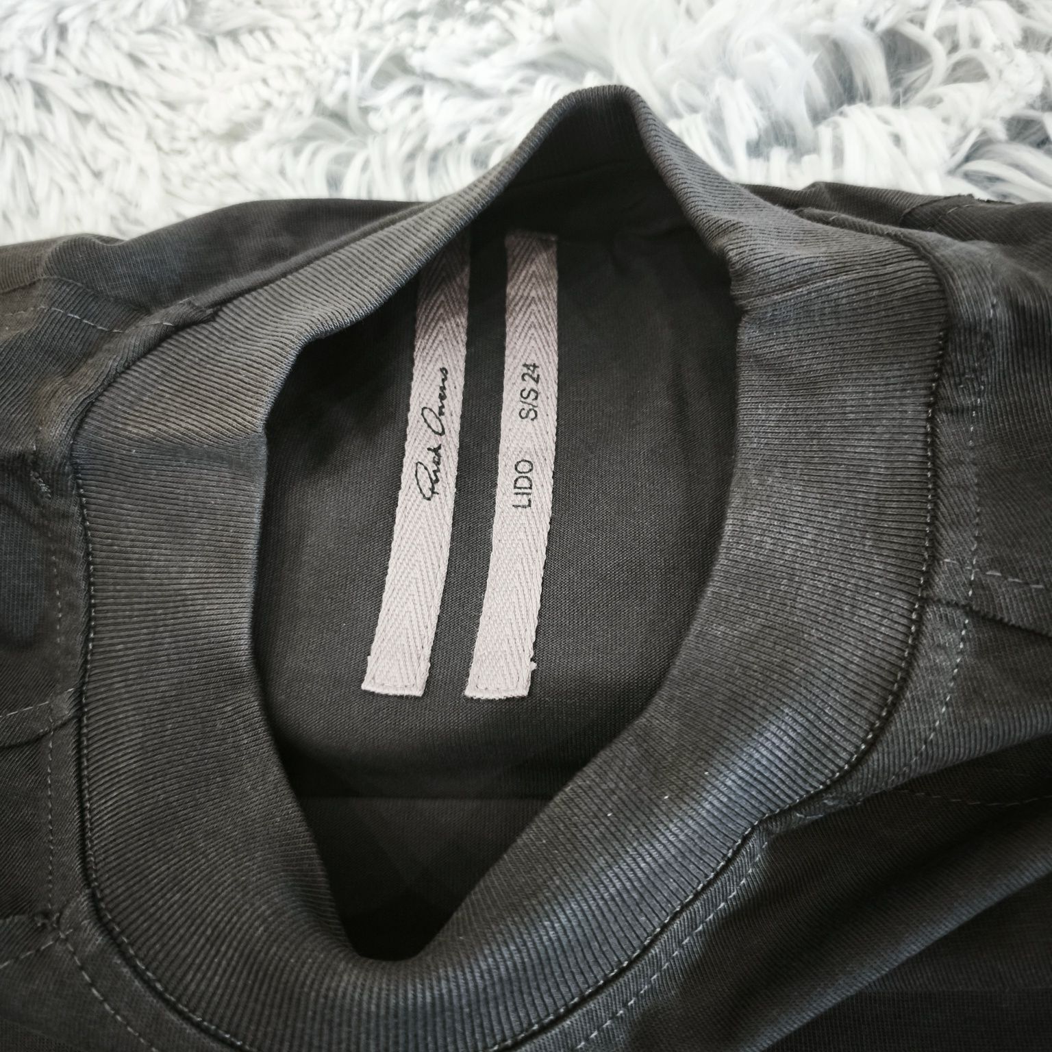 RICK OWENS мъжка тениска оувърсайз НОВА