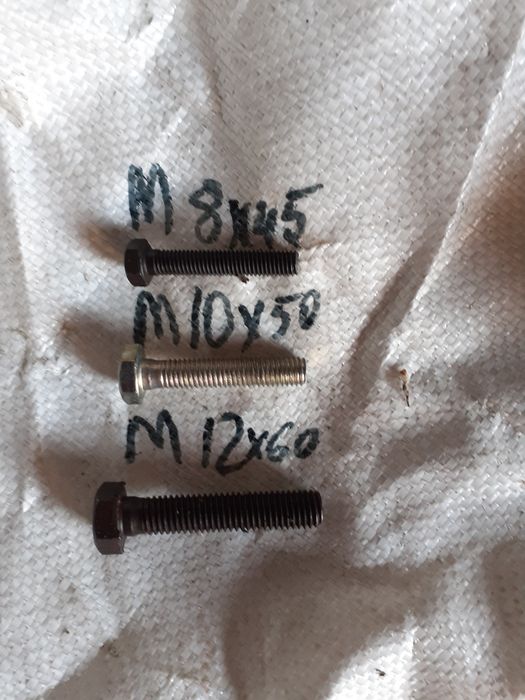 Suruburi noi inox și oțel M 8,10,12 ,14,16,18,20