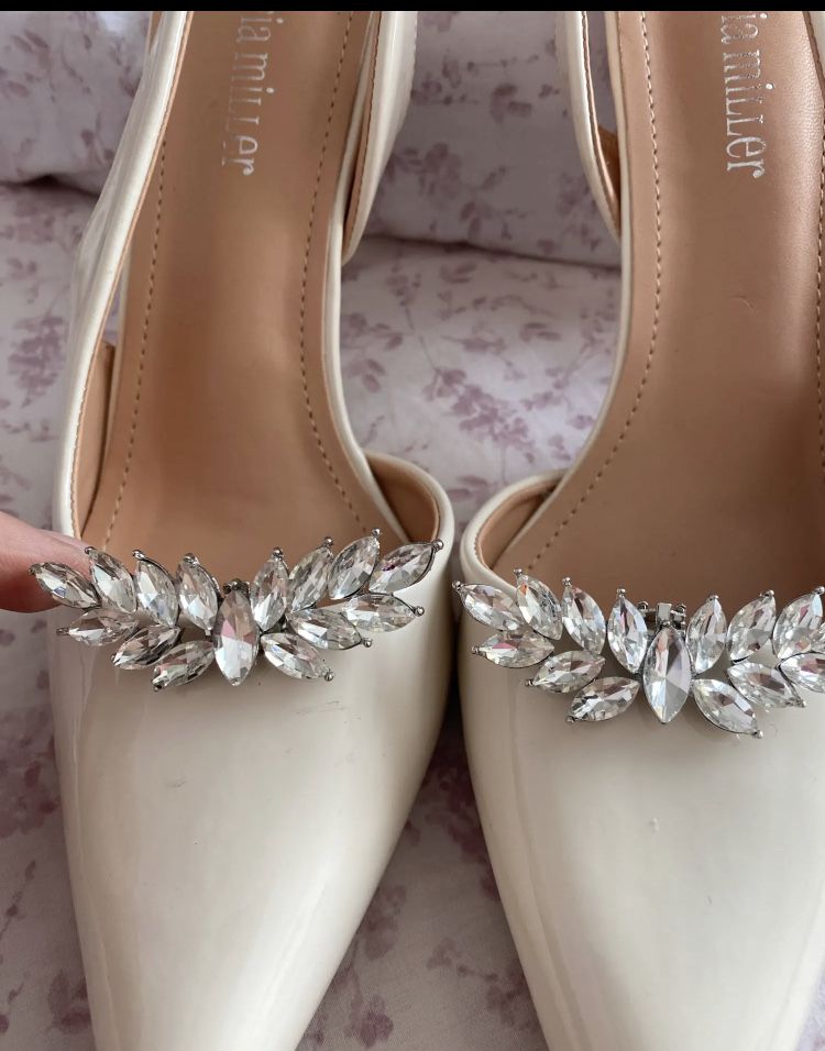 Clips pentru pantofi papuci diamante pietre