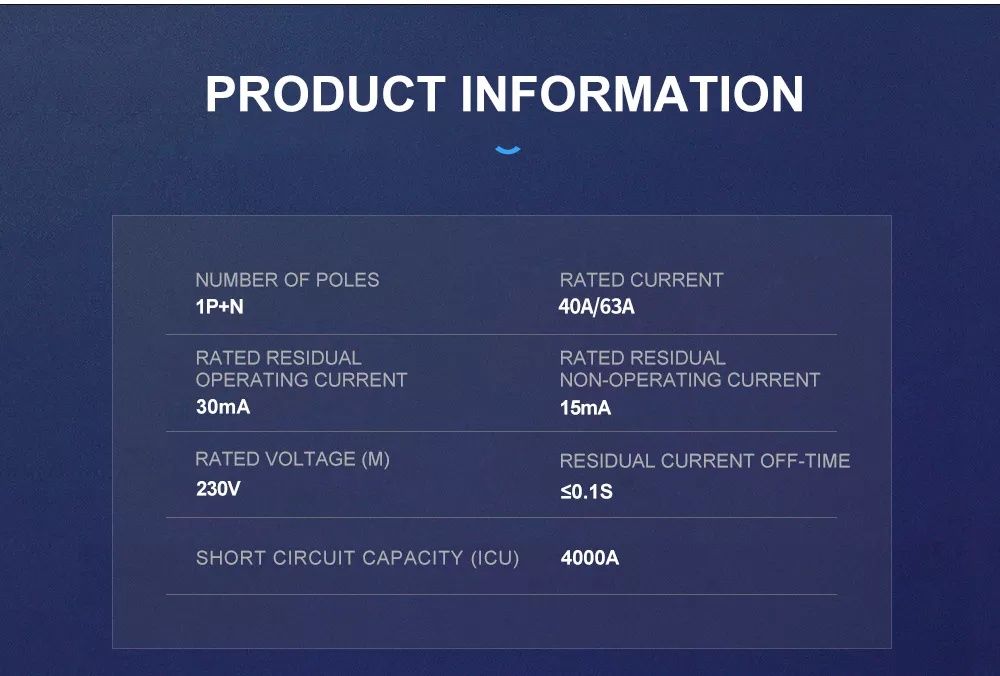 TPNL DPNL 230V 1P+N Дефектнотокова защита