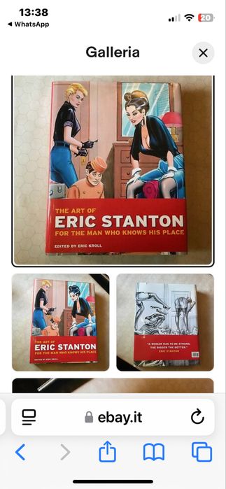 Книга комикс еротика фетиш поп арт рисунки татуировки Ерик Стантън