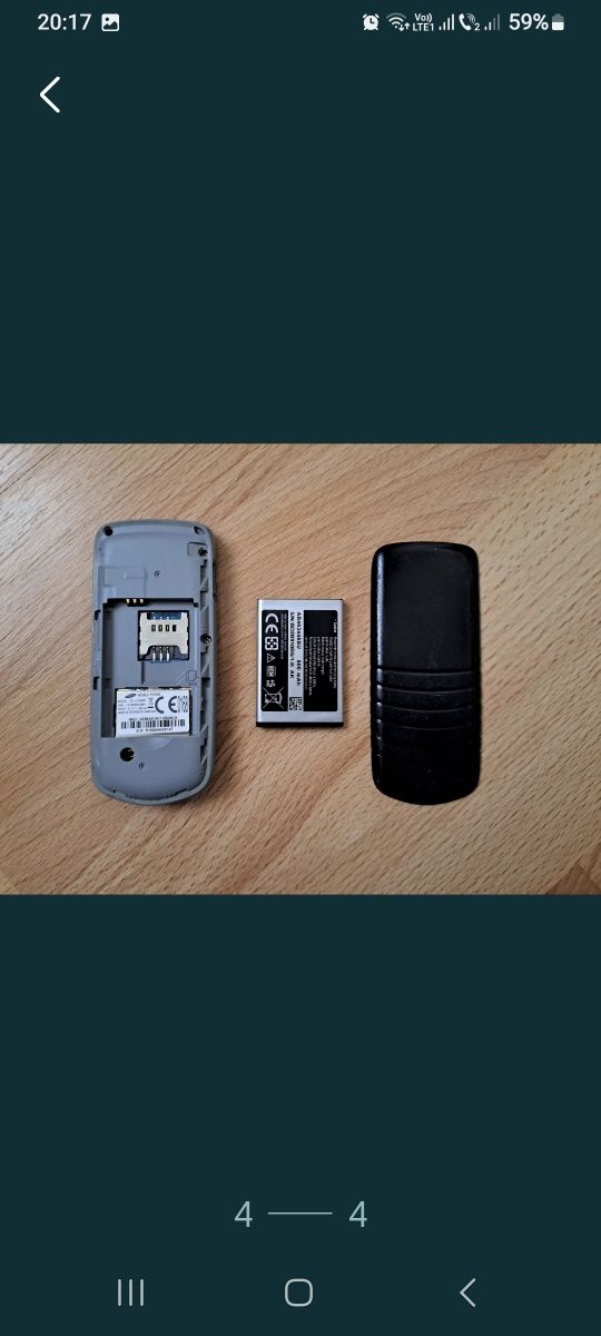 Vând pt piese telefon Samsung GT E1200W