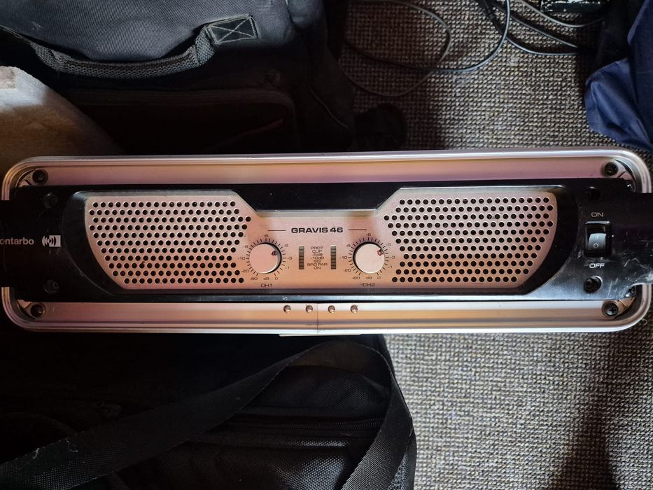 Amplification 2 X 1500 w,4 ohmi.Montarbo Grave 46