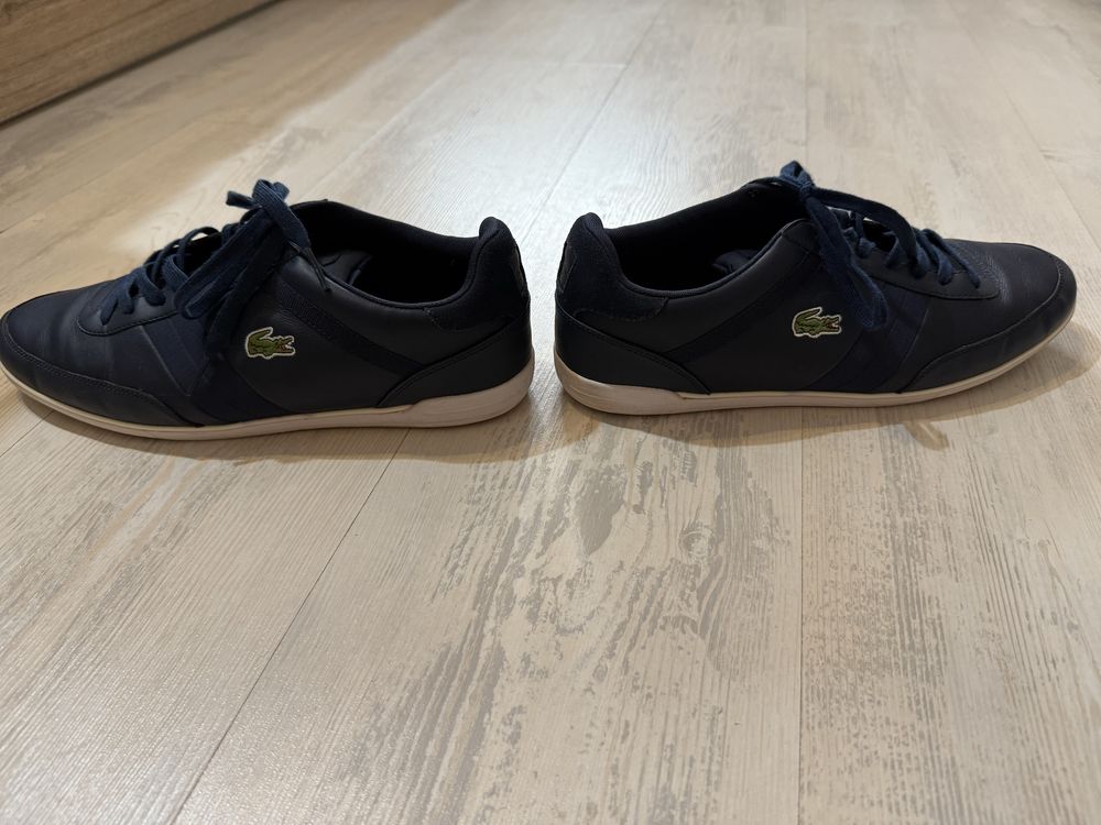 Lacoste оригинални мъжки кецове от естествена кожа