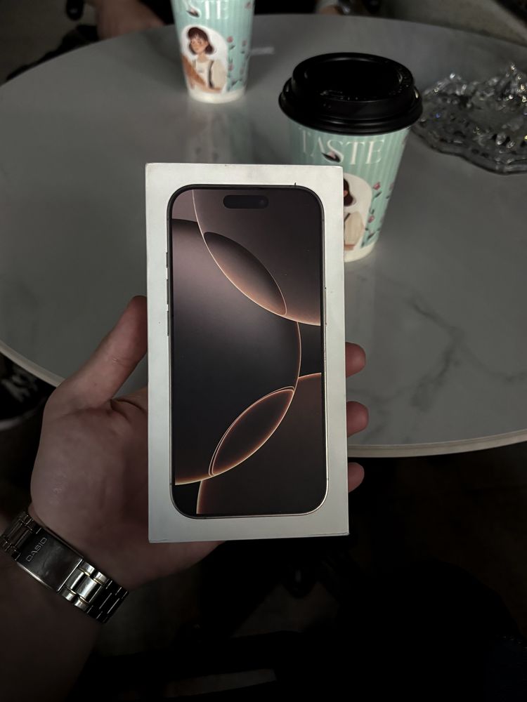 iPhone 16 Pro | Desert Titanium | 128GB | YANGI