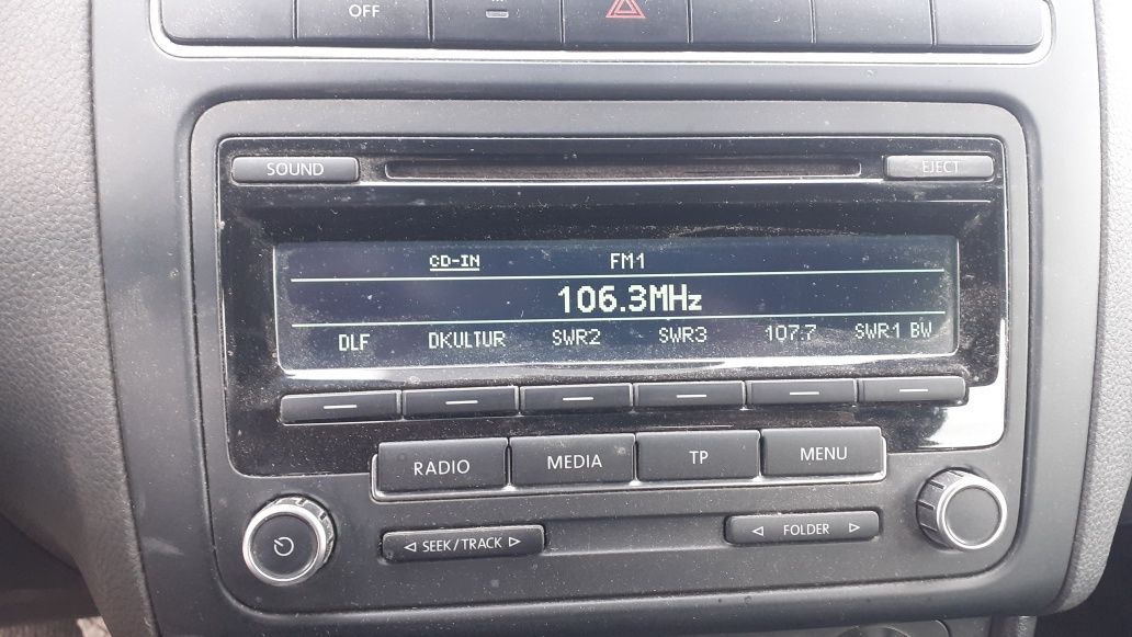 Radio-Cd Vw Polo 6R din 2014