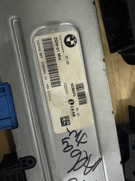 Kit pornire BMW Seria 520D F10 F11 Calculator 0281017679 Ecu 8513242