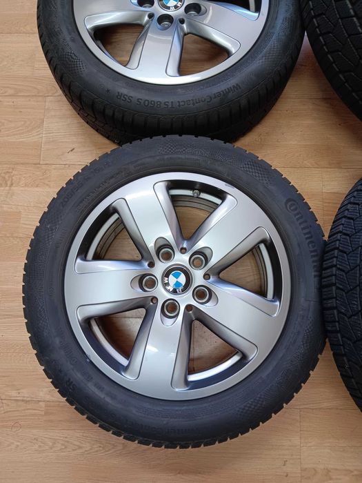 Jante 16 BMW seria 1/2 F40 F44 OEM cu senzori, anvelope MS 205 55 R16