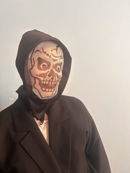 хэллоуин маска череп