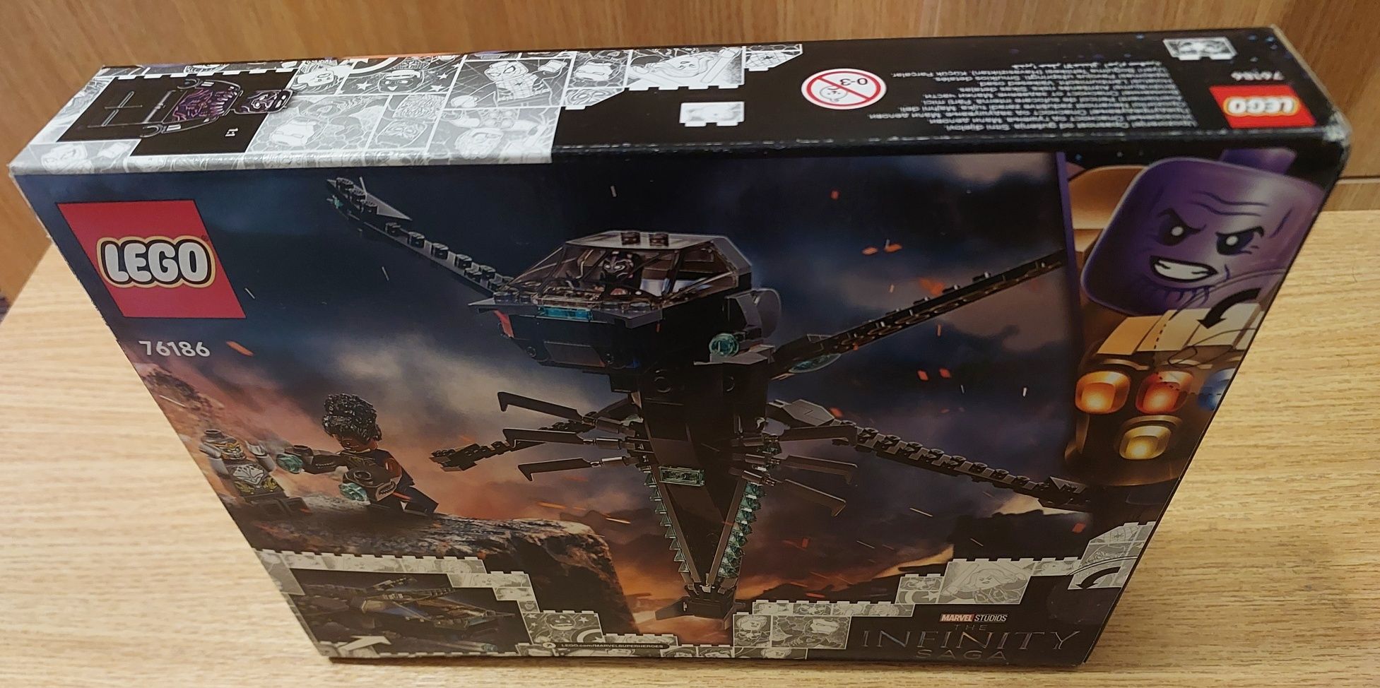 Lego Marvel 76186 Black Panther Dragon Flyer - sigilat