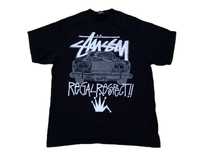 Stussy Regal Respect черна тениска оригинална L Vintage