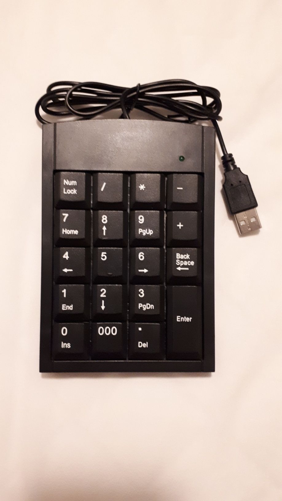 Tastatură numerica cu cablu și USB