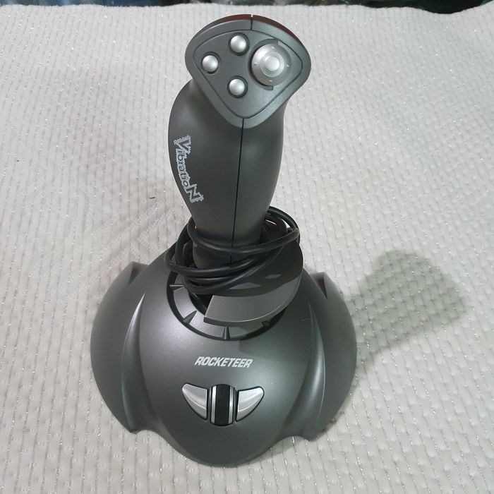 Joystick maneta controller rocketeer usb cu vibrații