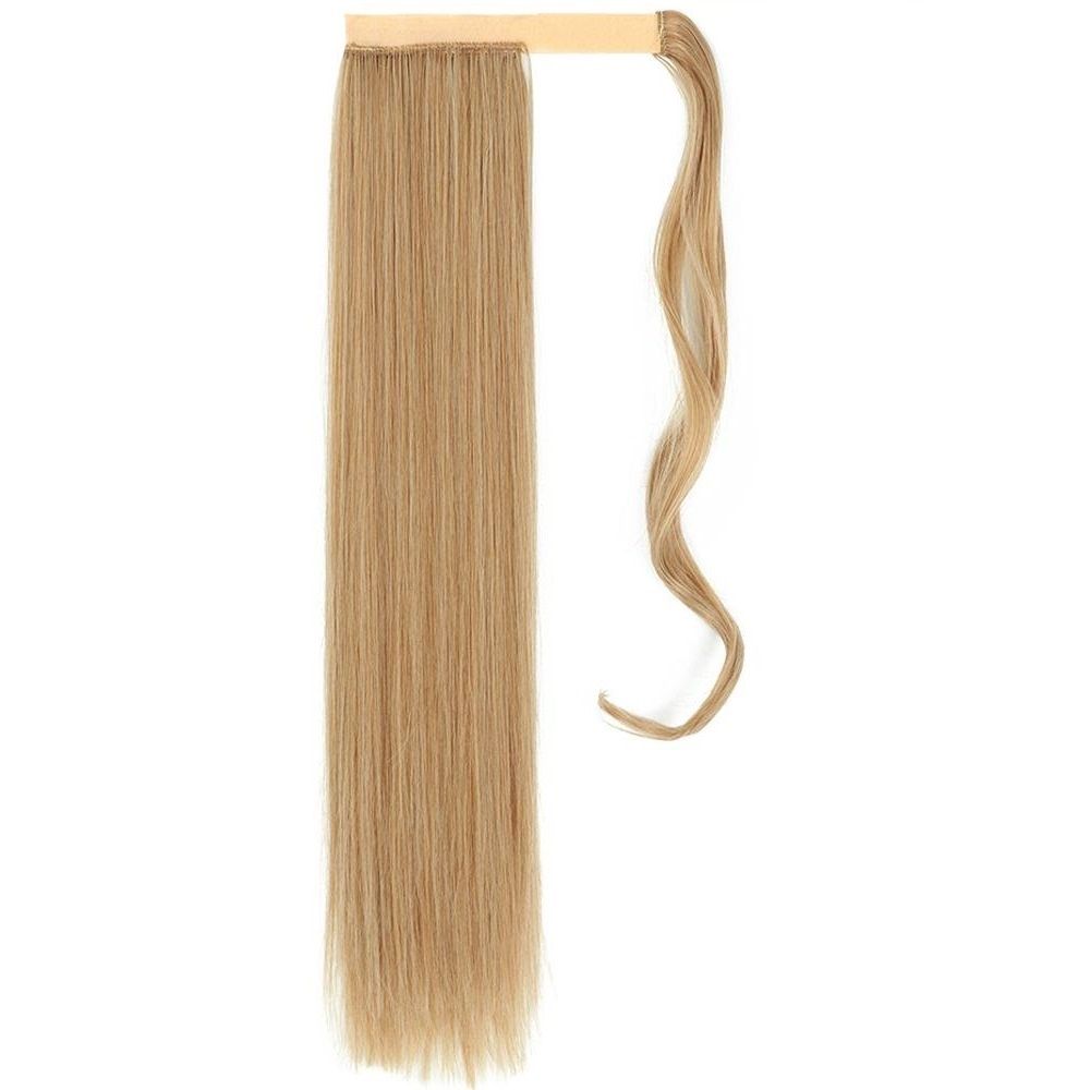 coada de par BLOND MIERE, 60 cm, imită par natural