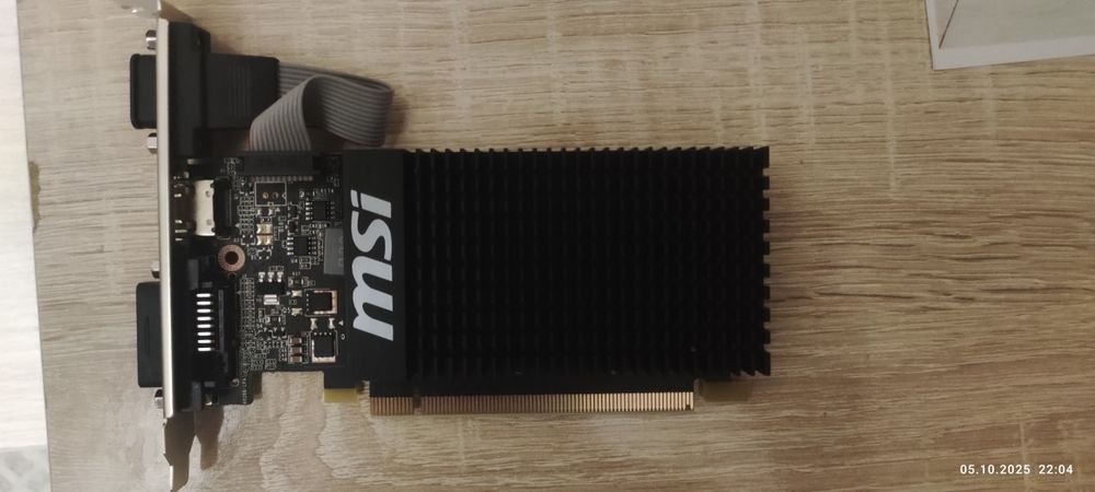 Продам видеокарту Nvidia GeForce GT 710 MSI 2GB