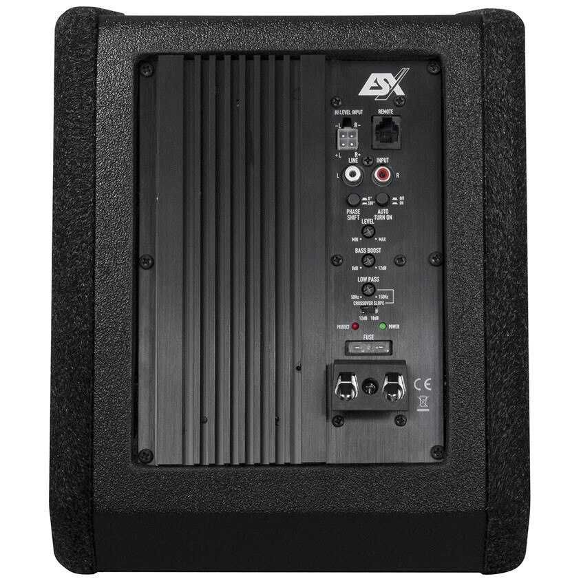 Subwoofer auto Esx V 800 A activ compact impecabil