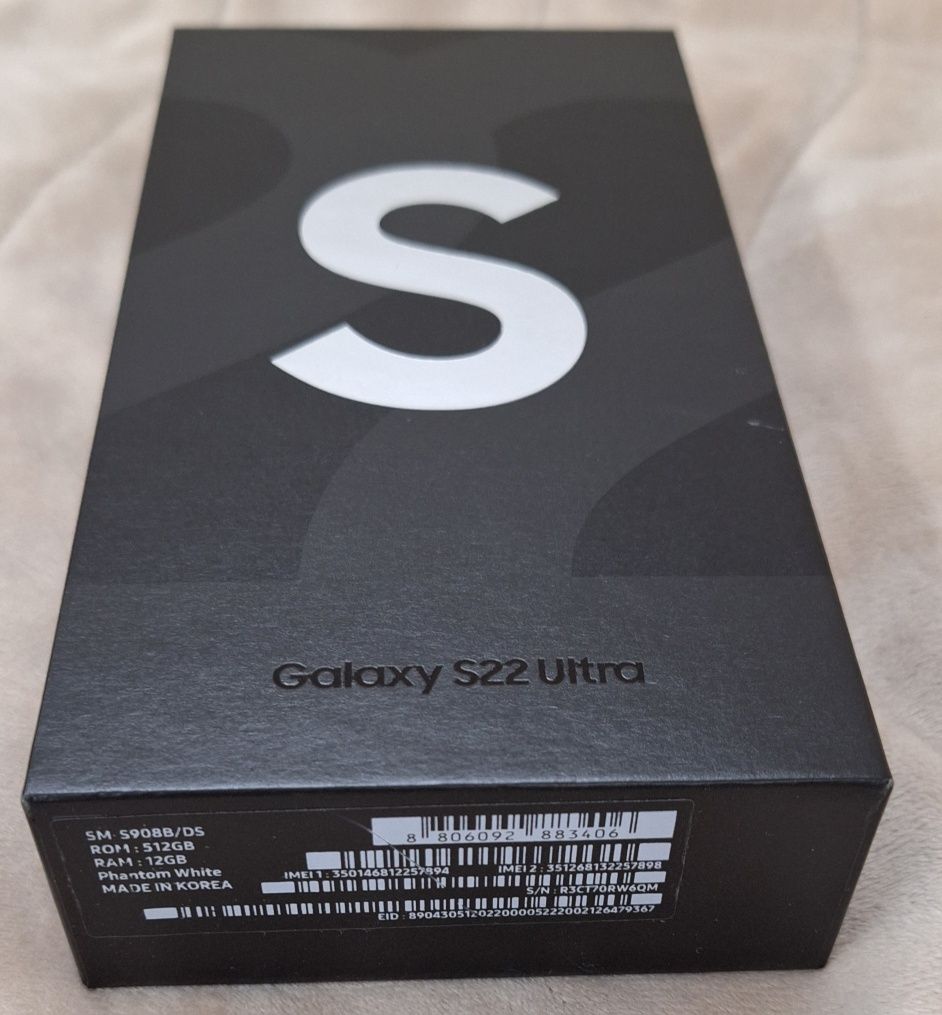 Samsung Galaxy S22 Ultra 512 GB перфектен с гаранция