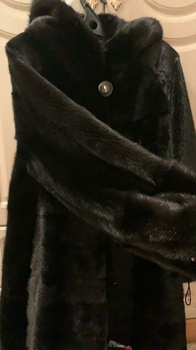 Шуба норковая поперечка