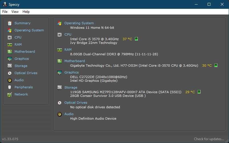 Kit Gigabyte H77-DS3H / Core i5-3570 / cooler stock Intel