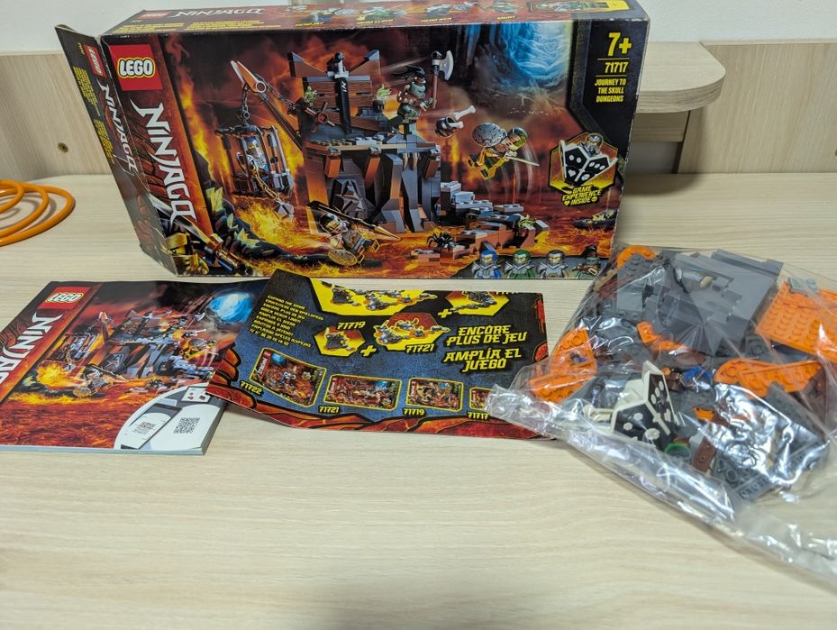 LEGO NINJAGO - Calatorie catre temnitele Craniu 71717, 401 piese