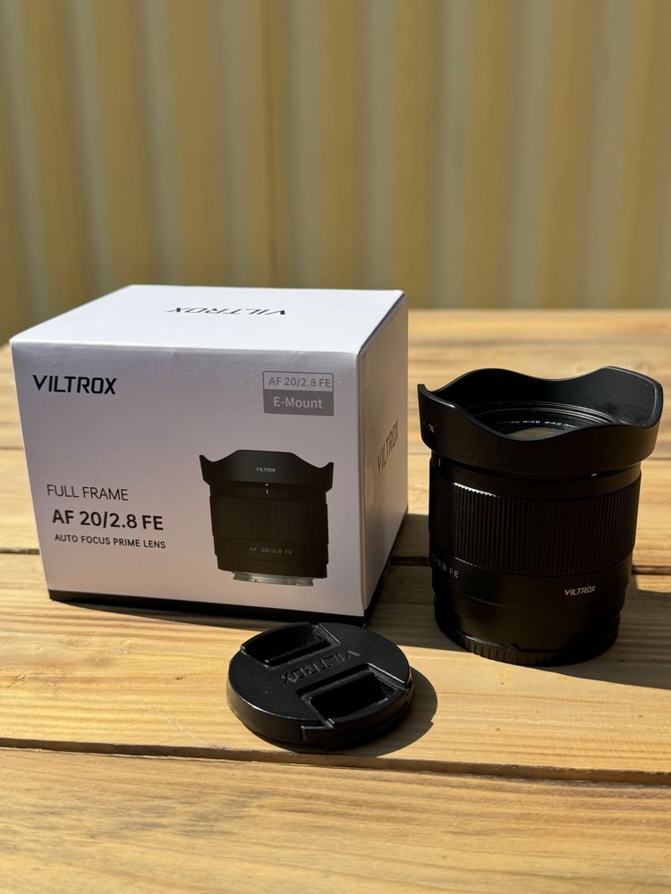 Viltrox 20 mm 2.8 FE full frame