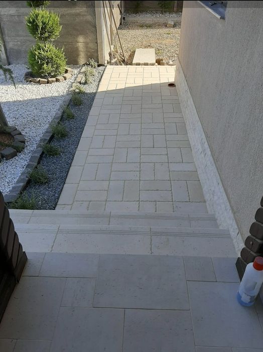 Pavaj imitatie travertin