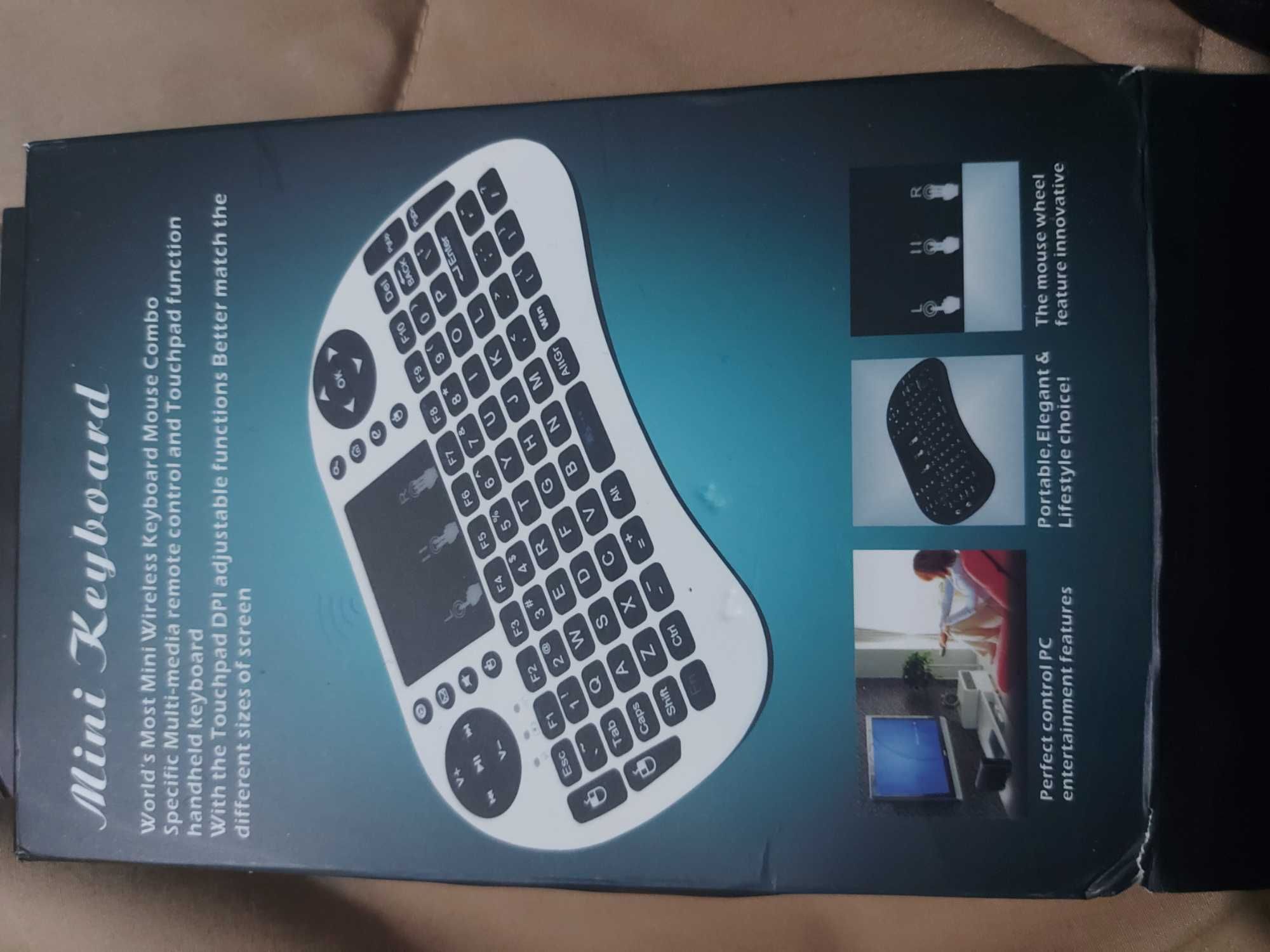 Wireless Mini Keyboard TV клавиатура + мишка