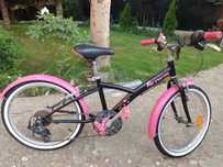 Bicicleta btwin culoare roz 6-9ani