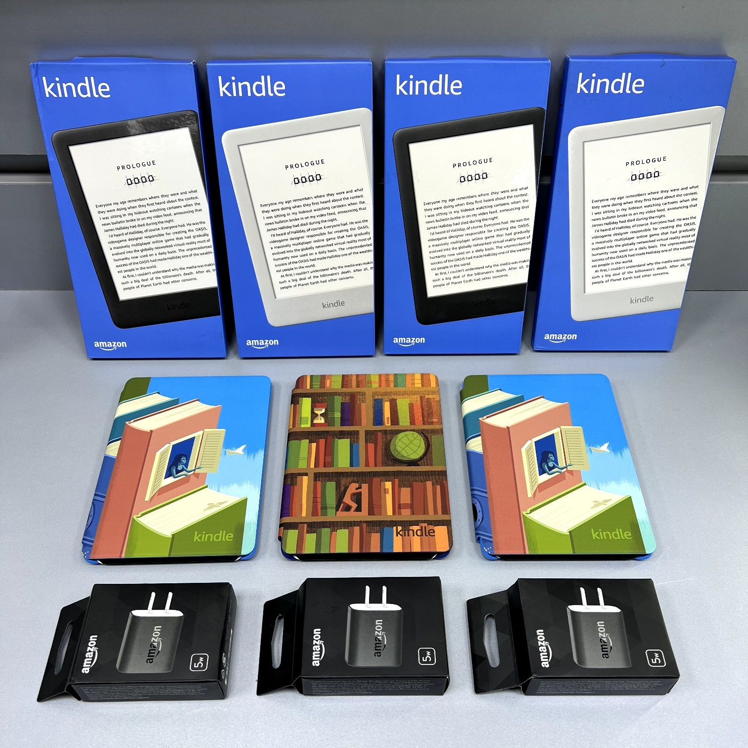 Электронные книги Amazon kindle в ассортименте