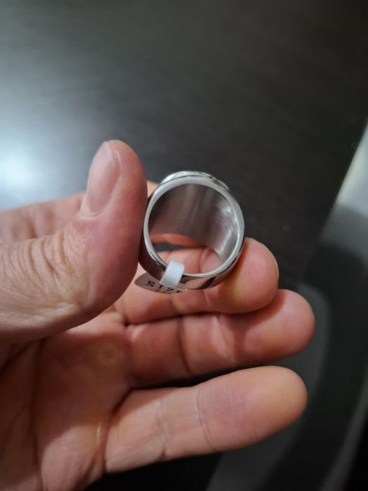 Тамплиерски пръстен от медицинска стомана размер 10
