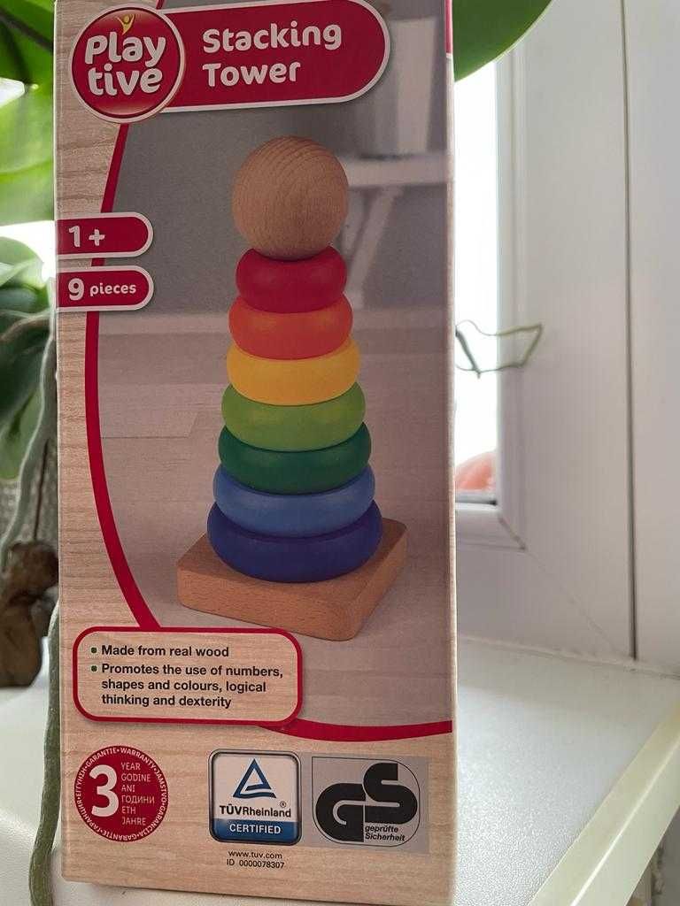 Jucarie pentru motricitate bebe (din lemn), varsta 1+, NOUĂ.