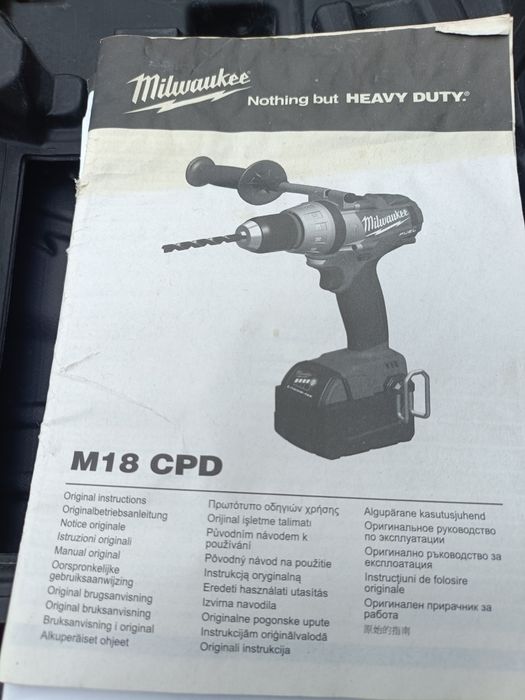 Autofiletanta cu percutie Milwaukee fuel m18 CPD , stare foarte buna