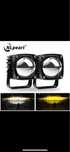 Set Proiectoare LED moto ATV off-road suv barca TIR utilaje