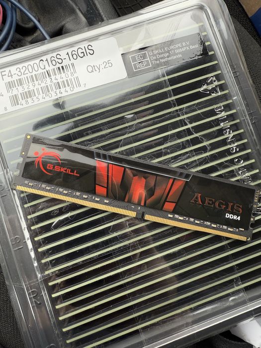 Memorie G.SKILL Aegis, 16GB DDR4, 3200MHz