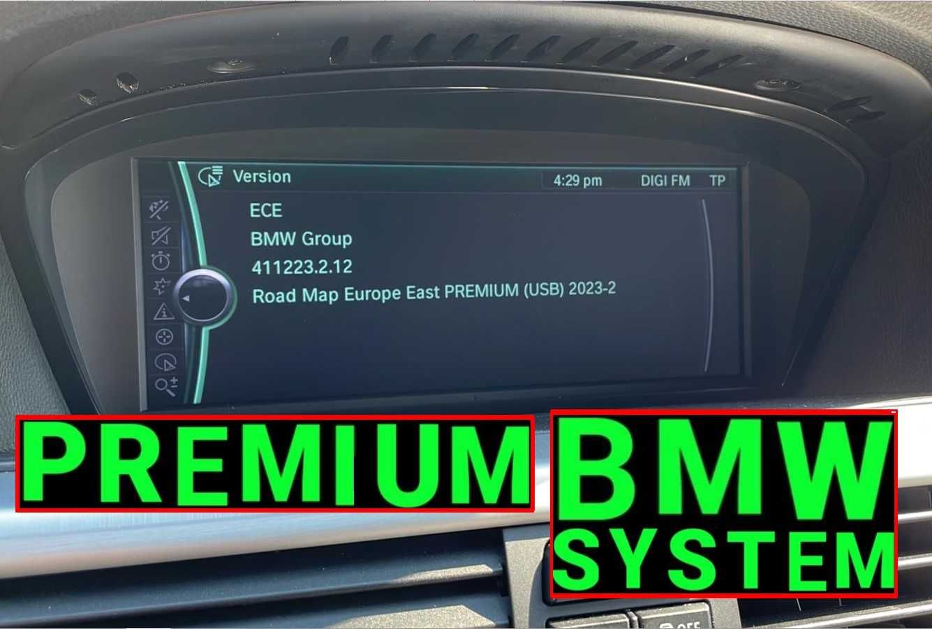 2024 BMW карта навигация CarPlay, FSC код Evo,Premium,Route  БМВ BG US