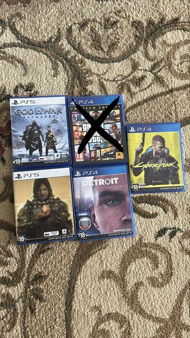 Игры на консоль приставку ps4 ps5 playstation