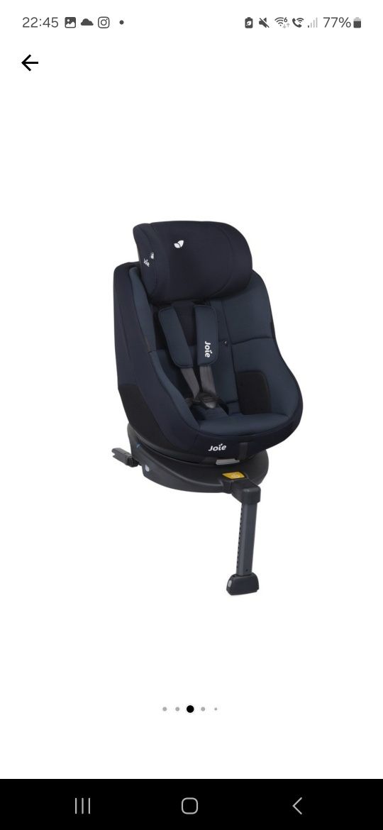 Scaun auto JOIE rotativ, isofix 0-18 kg
Scaun
auto
Rotativ
cu lsofix
S