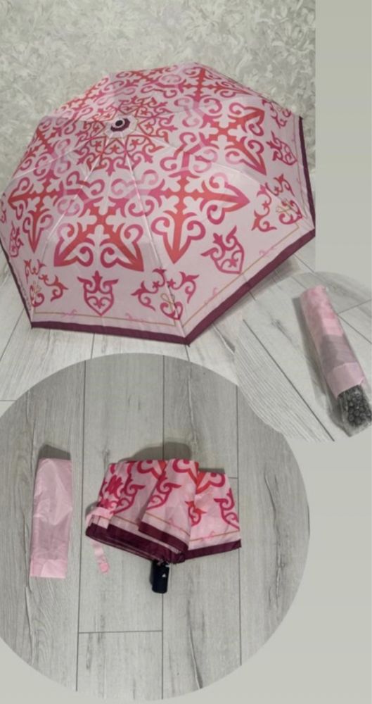 Складной зонт с национальным орнаментом. Мери кей/Mary Kay