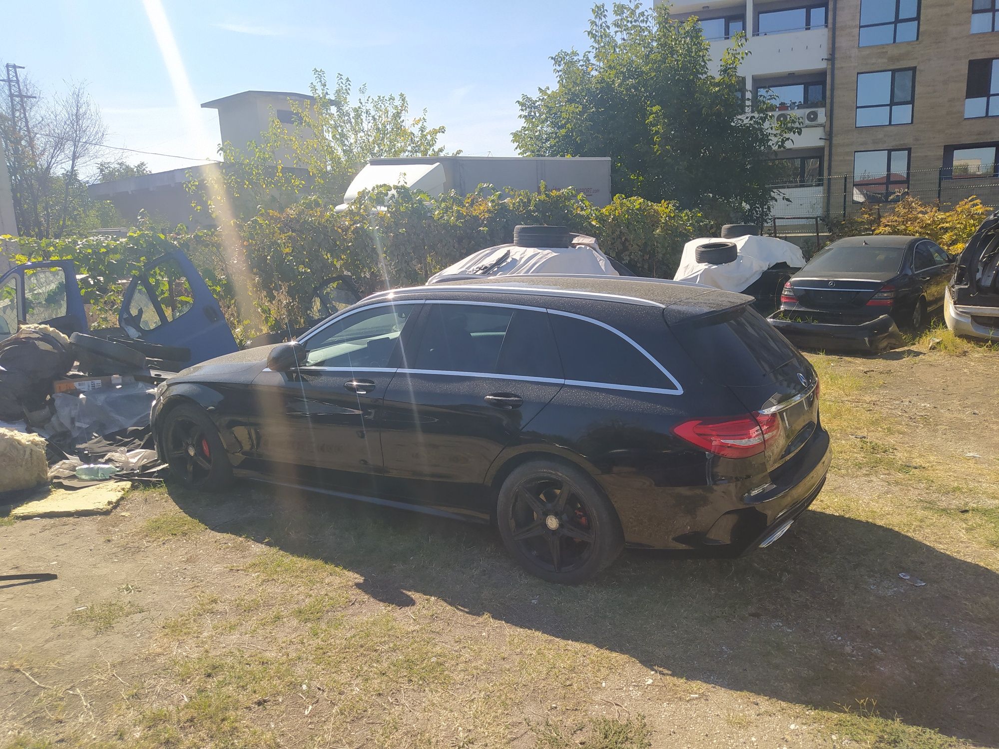 Mercedes W205 C300D Hybrid AMG 2015 г. C 200 бензин .На части