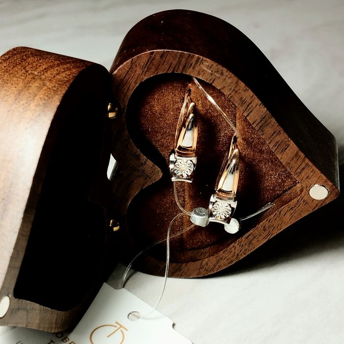 Серьги с бриллиантами