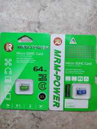 Микро SD card,карта памяти 64 Гб, 128gb