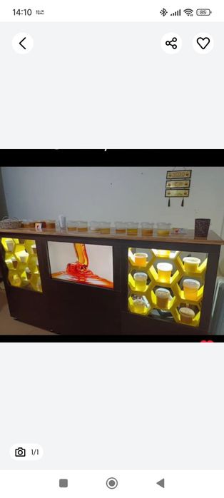 Лавка медовая, мебель