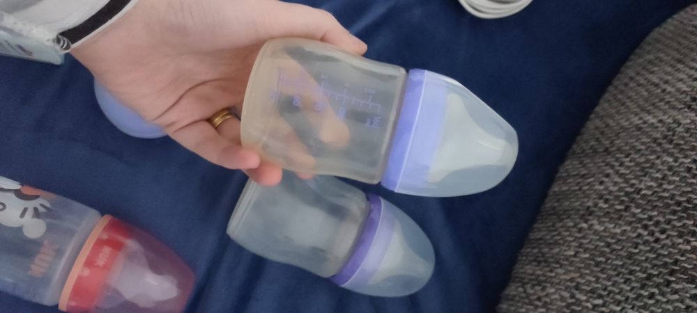 Kit pompa electrica dublă de san Lansinoh plus multe accesorii